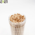 High quality 140 mm cheap wooden coffee stirrers with round end